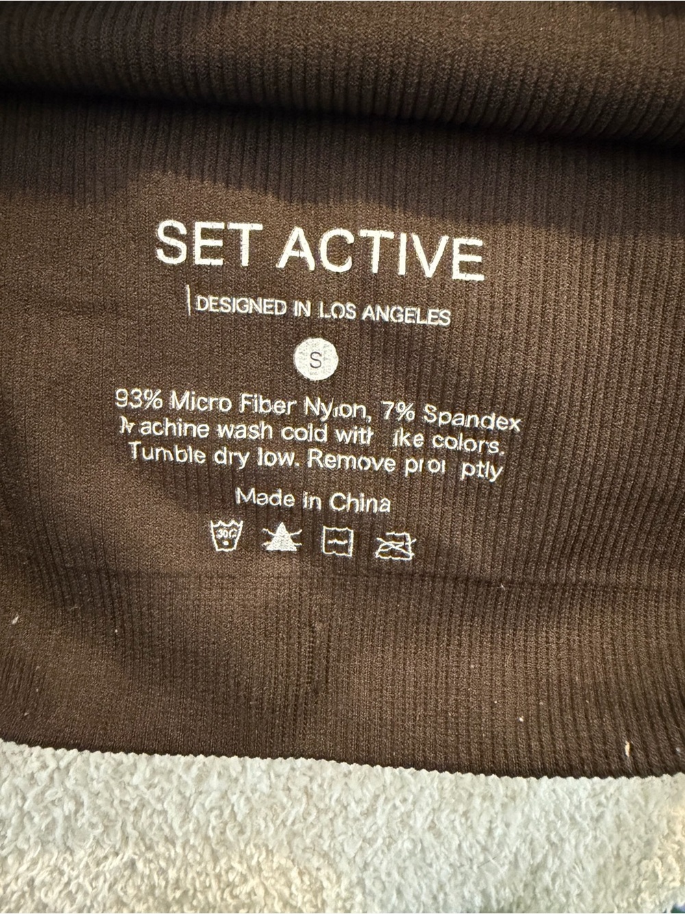 Set Active ribbed bra - Picture 3 of 3